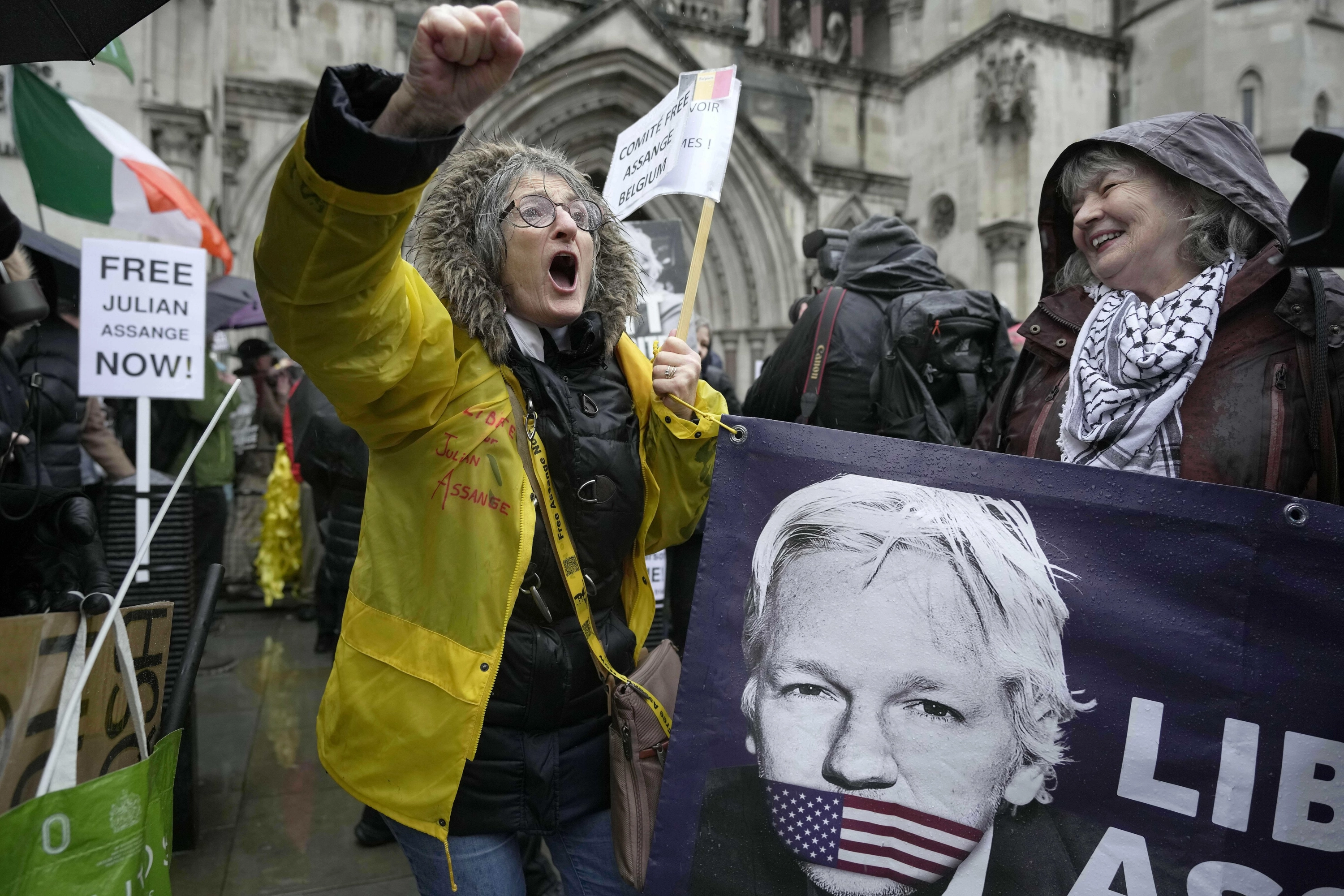 Estados Unidos "está considerando" poner fin al proceso legal contra Julian Assange